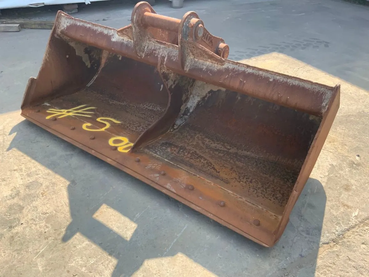 84" SCOTT GRADING BUCKET....80mm PINS...#50D - Image 4