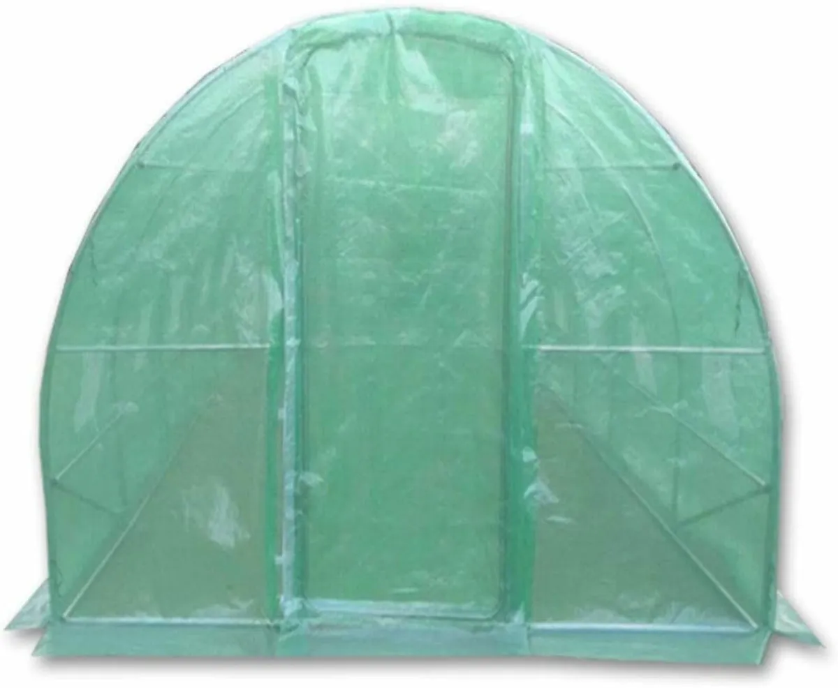 Polytunnel with door and heavy duty anchor kit - Image 2