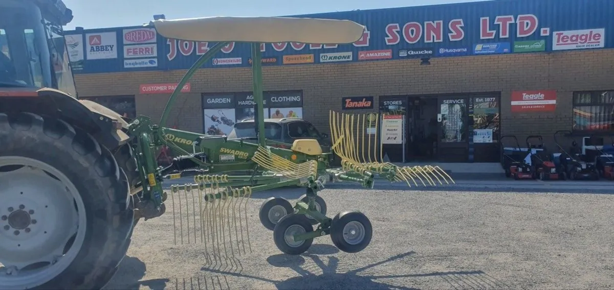 New krone S380 Single Rotor Rake - Image 1