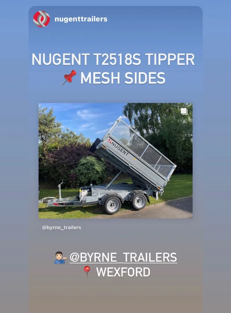 Nugent 8 , 10 and 12 foot  Tippers - Image 2