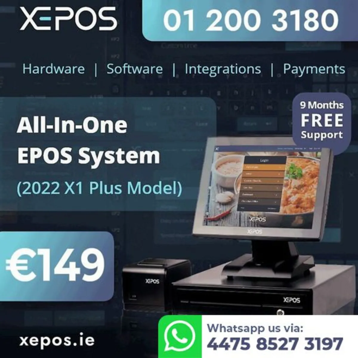 Complete EPOS Till System Retail Hospitality POS - Image 1