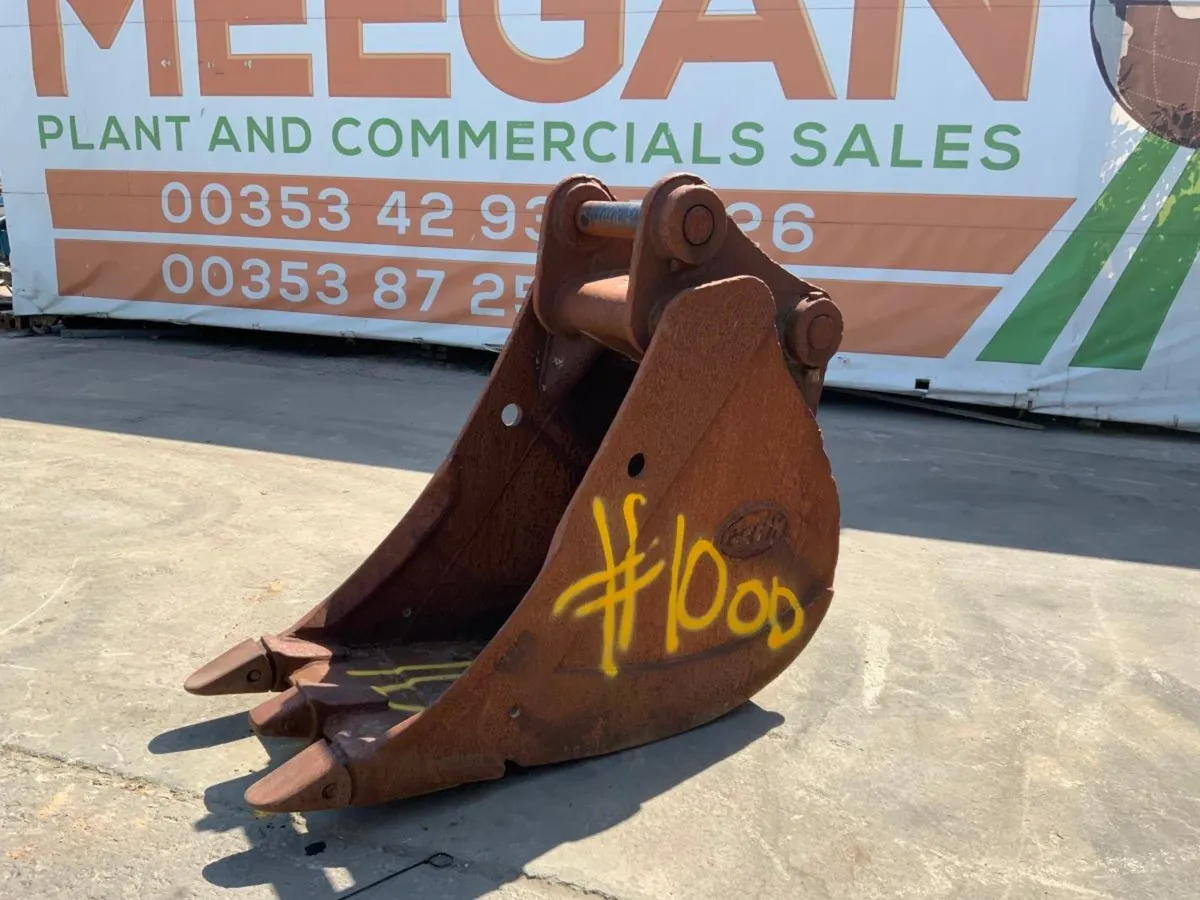 24" GEITH DIGGING BUCKET....80mm PINS.....#10OD - Image 1