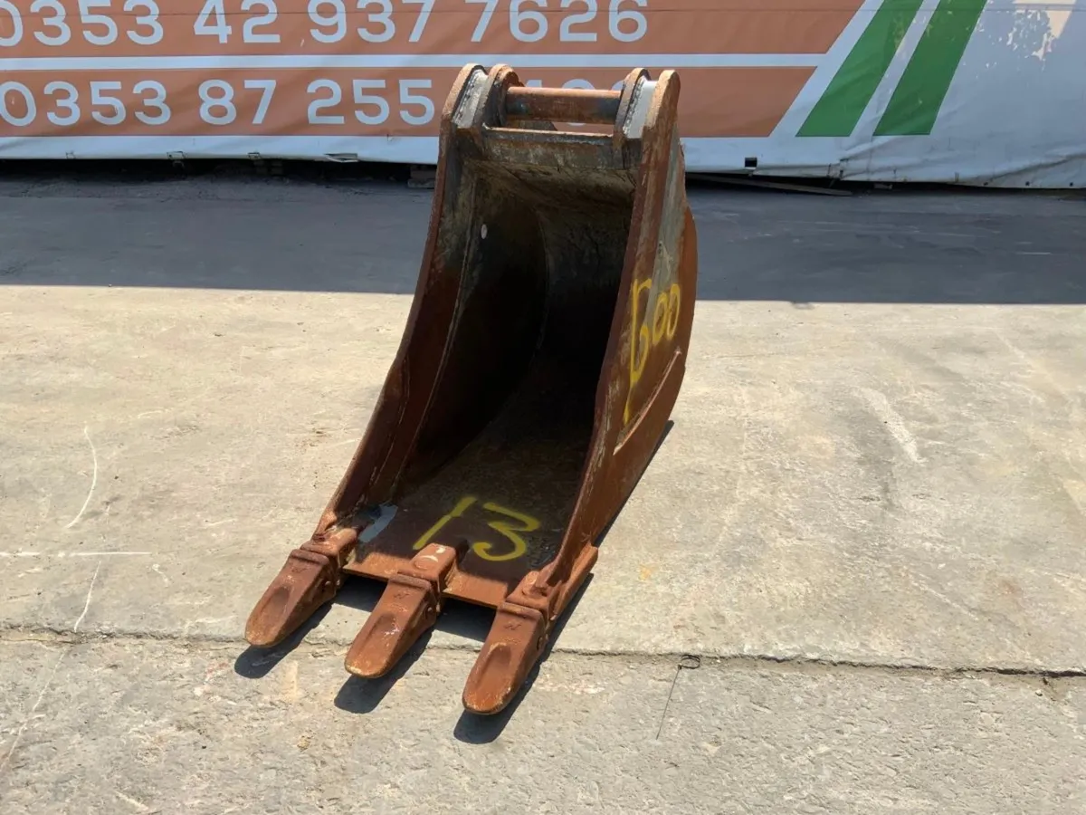 24" DIGGING BUCKET....20 TONNE...80mm PINS..130D - Image 4