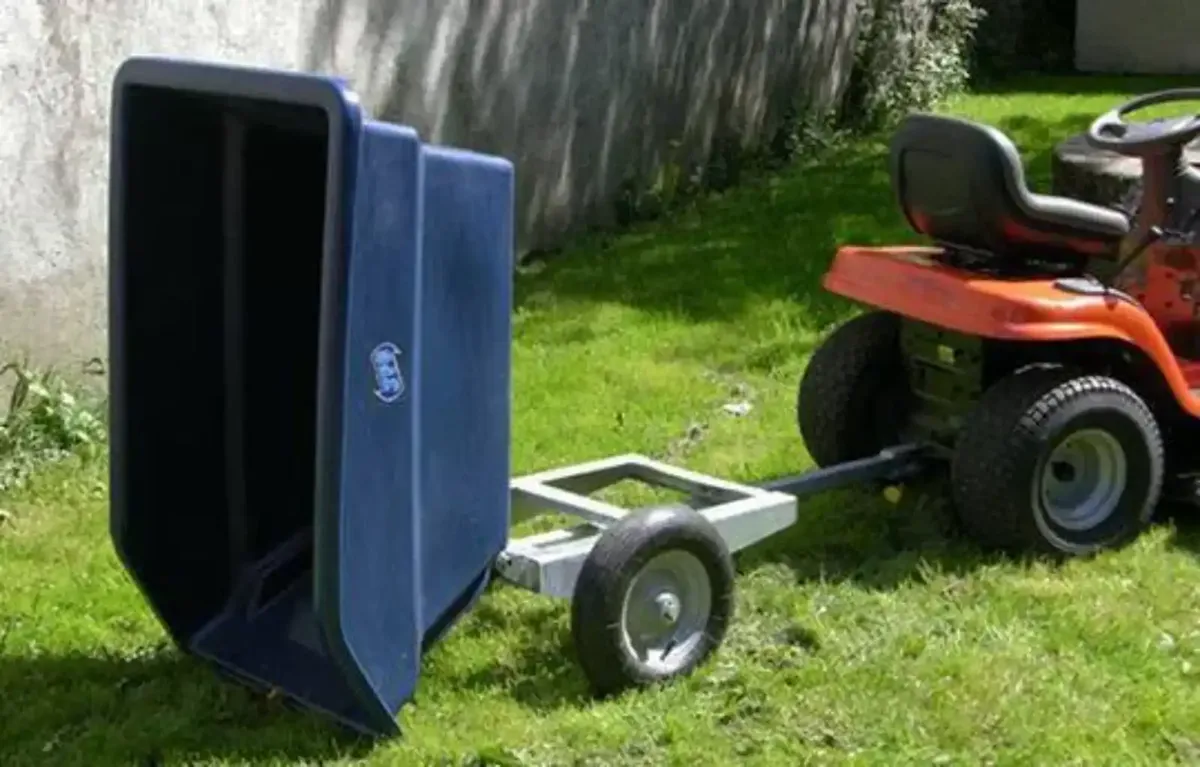 Lawnmower Tipping Trailer