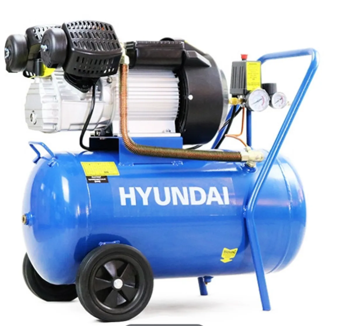 Hyundai 50L Air Compressor, 14CFM/116psi, Direct D - Image 1