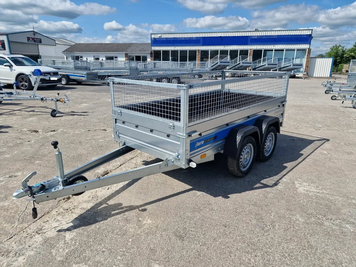 8 x 4 Trailer (CAR LICENCE ONLY REQUIRED) - Image 1