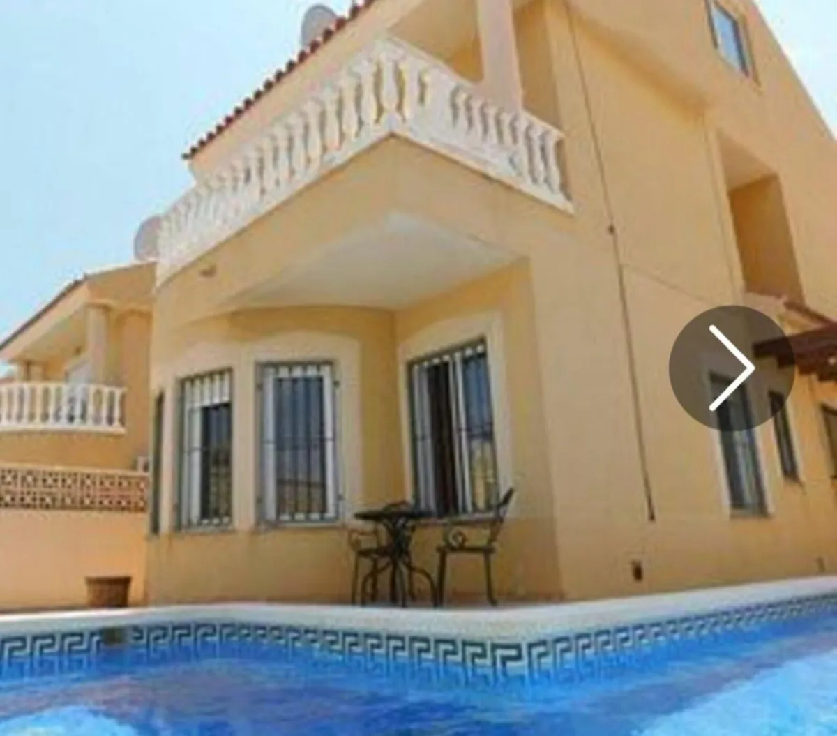 Detatched Villa for rent in Murcia Spain last min