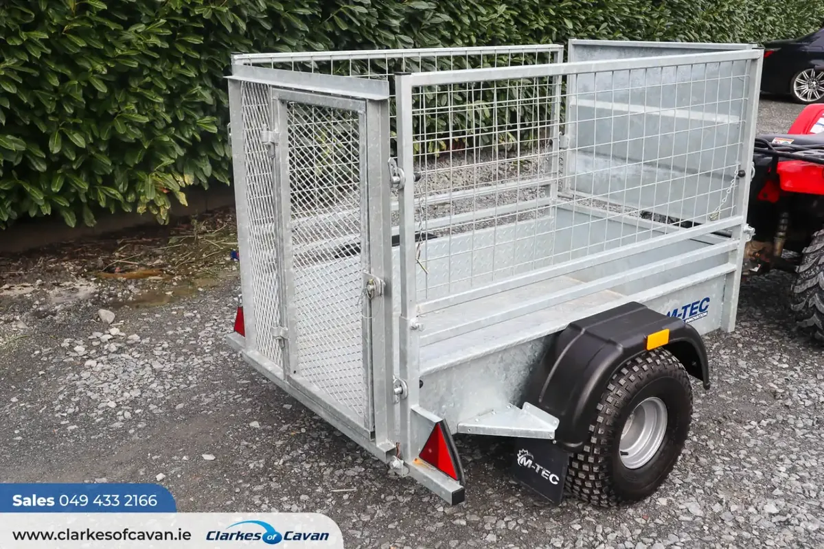 M-Tec 5ft x 3ft Single Axle Trailer - Image 2
