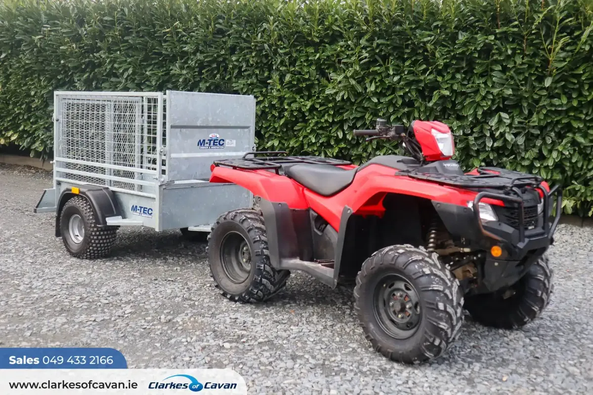 M-Tec 5ft x 3ft Single Axle Trailer - Image 4