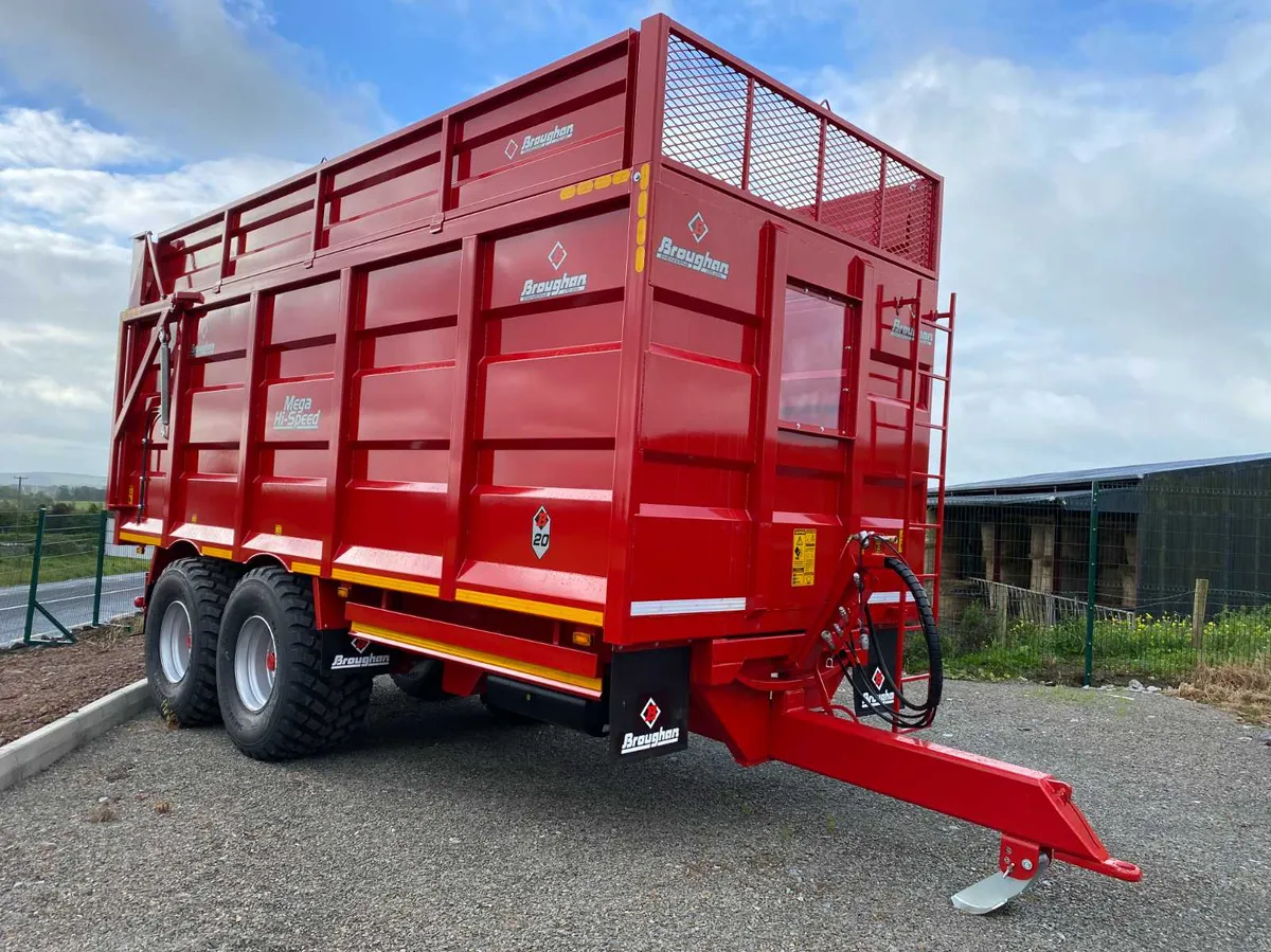Broughan 22FT Grain & Silage Trailer