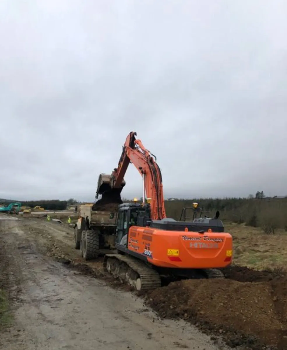 36T excavator self drive hire - Image 1