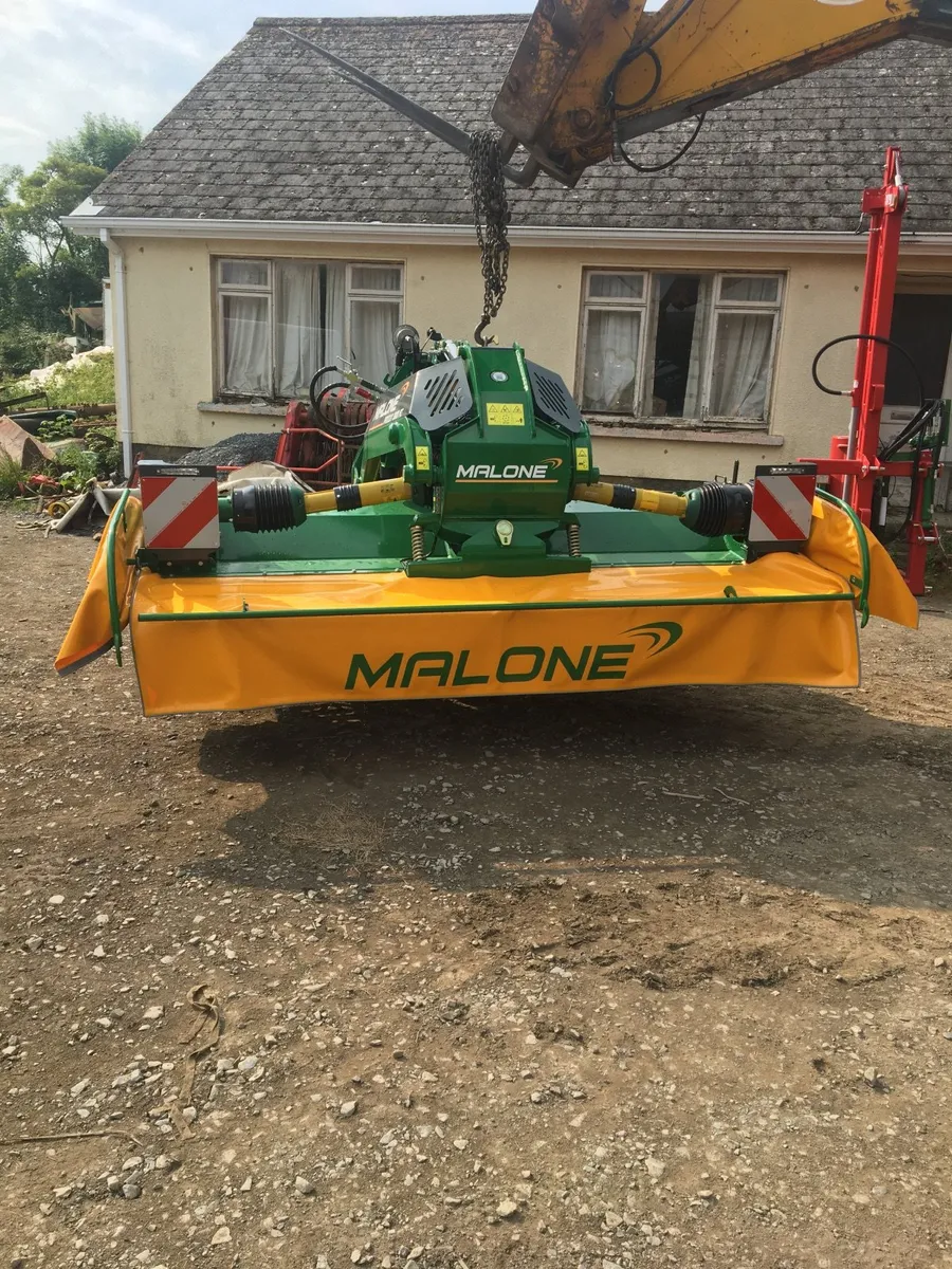 Malone front conditioner mower