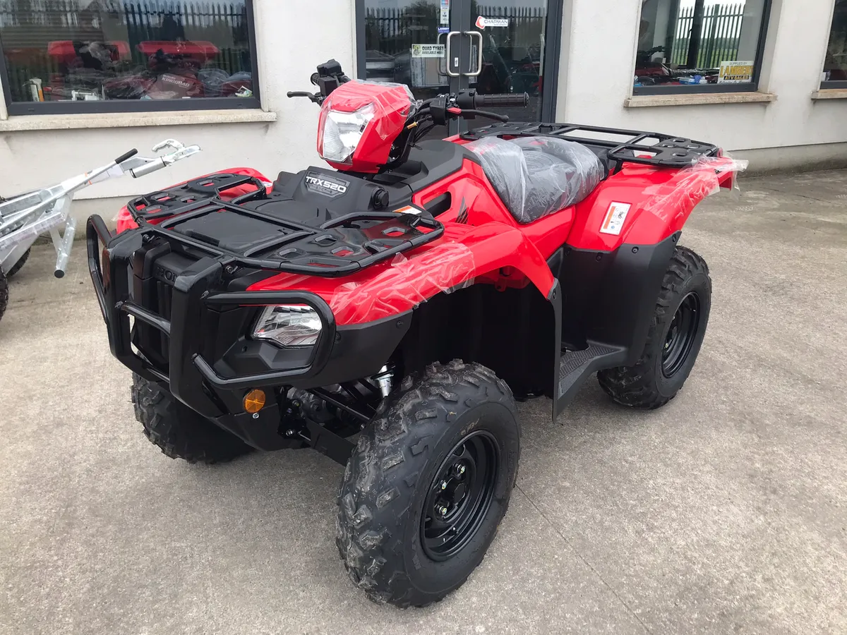 New Honda TRX 520 MANUAL €57 PER WEEK - Image 1