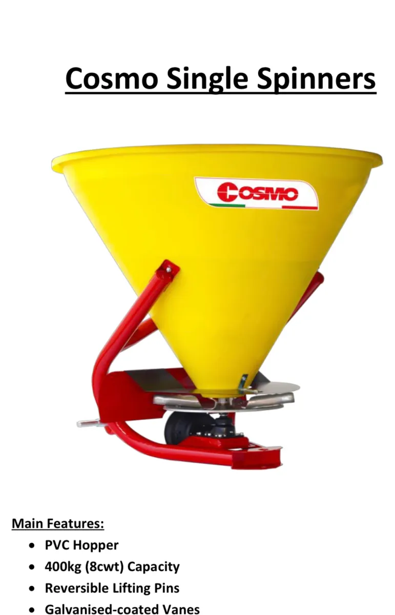 Cosmo 500 single spinners - Image 2