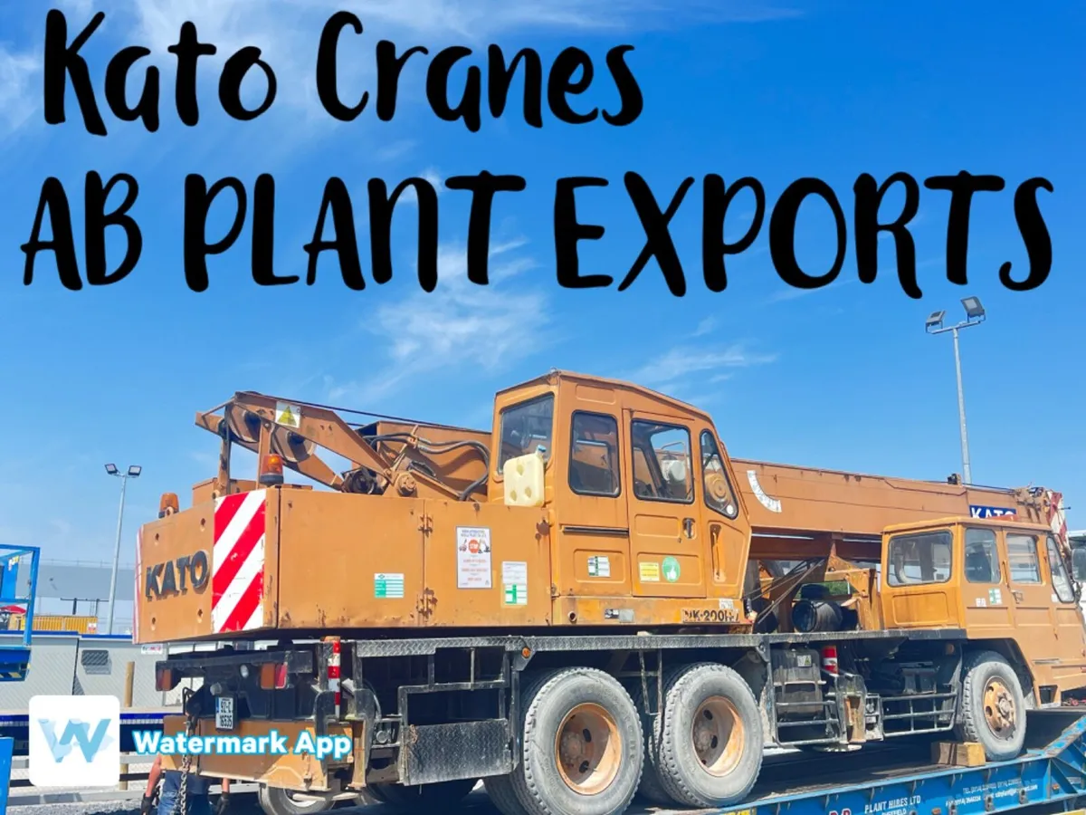 Crane exports and sales kato etc