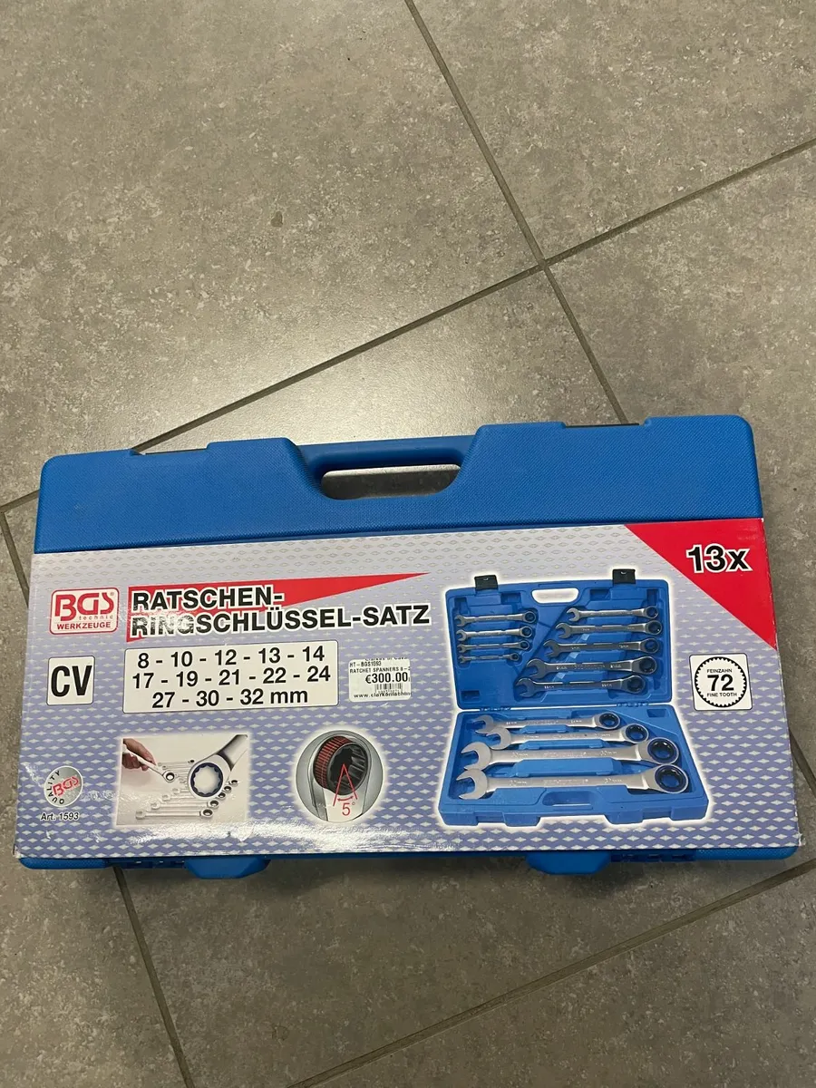 BGS Ratchet Spanner’s 8-32m - Image 2