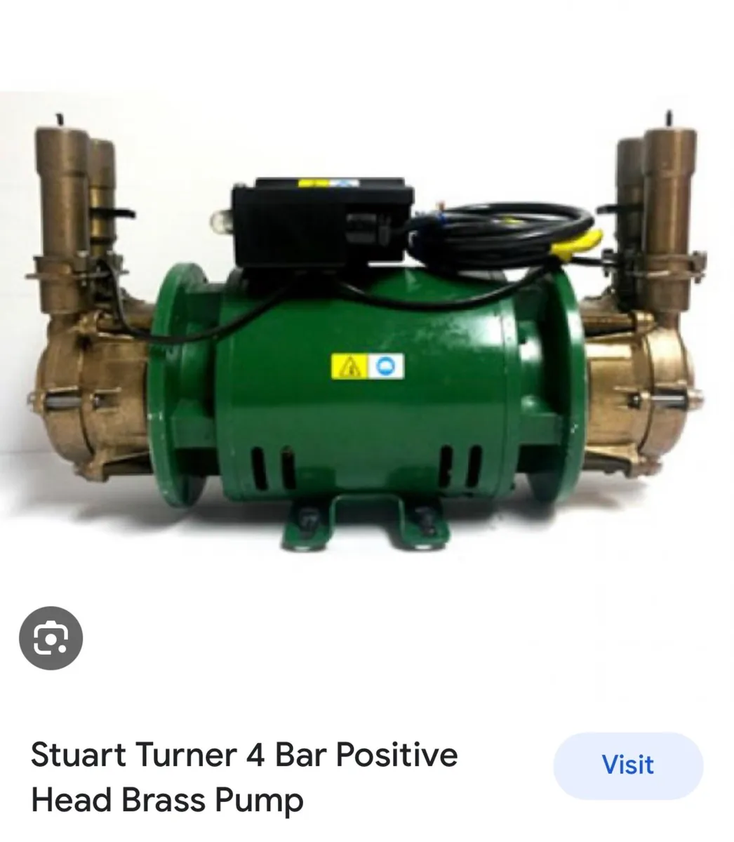 Water/booster/shower pump. - Image 1