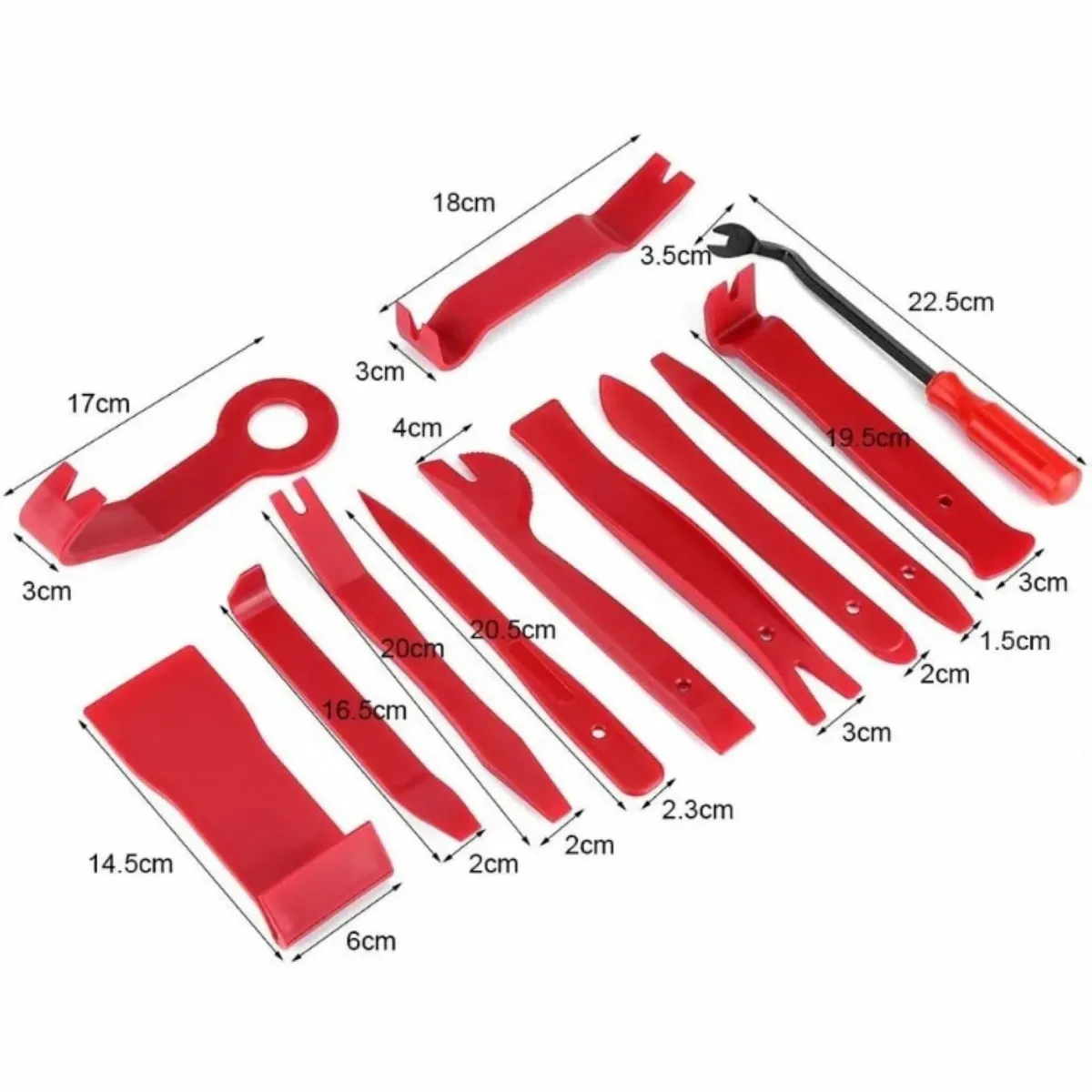 14 Pce Car Trim and Panel Removal Tool Kit - Image 3