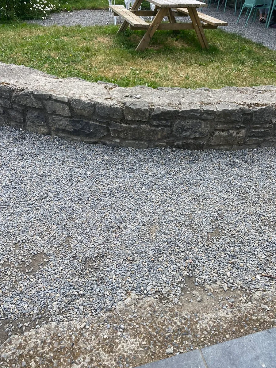 Old Salvage Reclaimed Galway Limestone low wall - Image 3