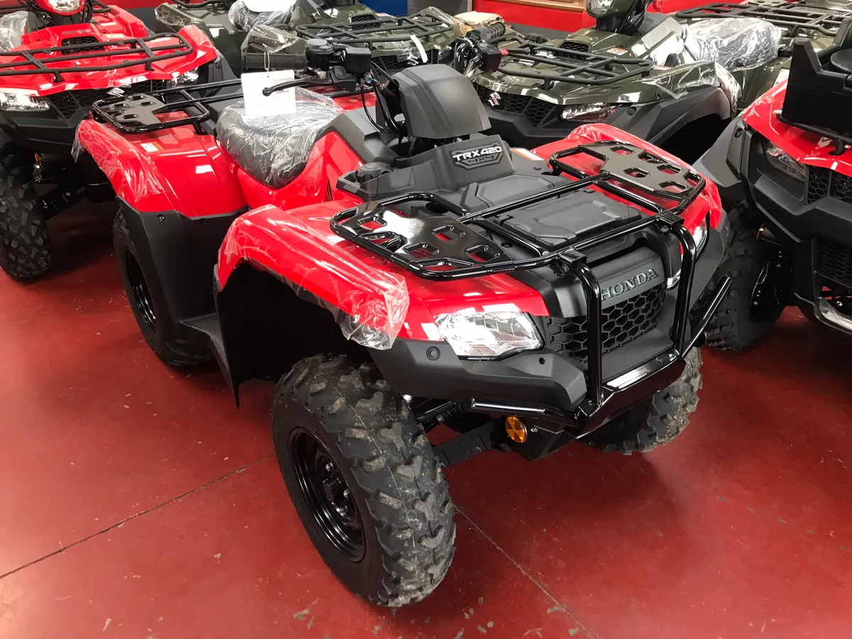 BRAND NEW HONDA TRX 420 FM MANUAL GEAR CHANGE - Image 1