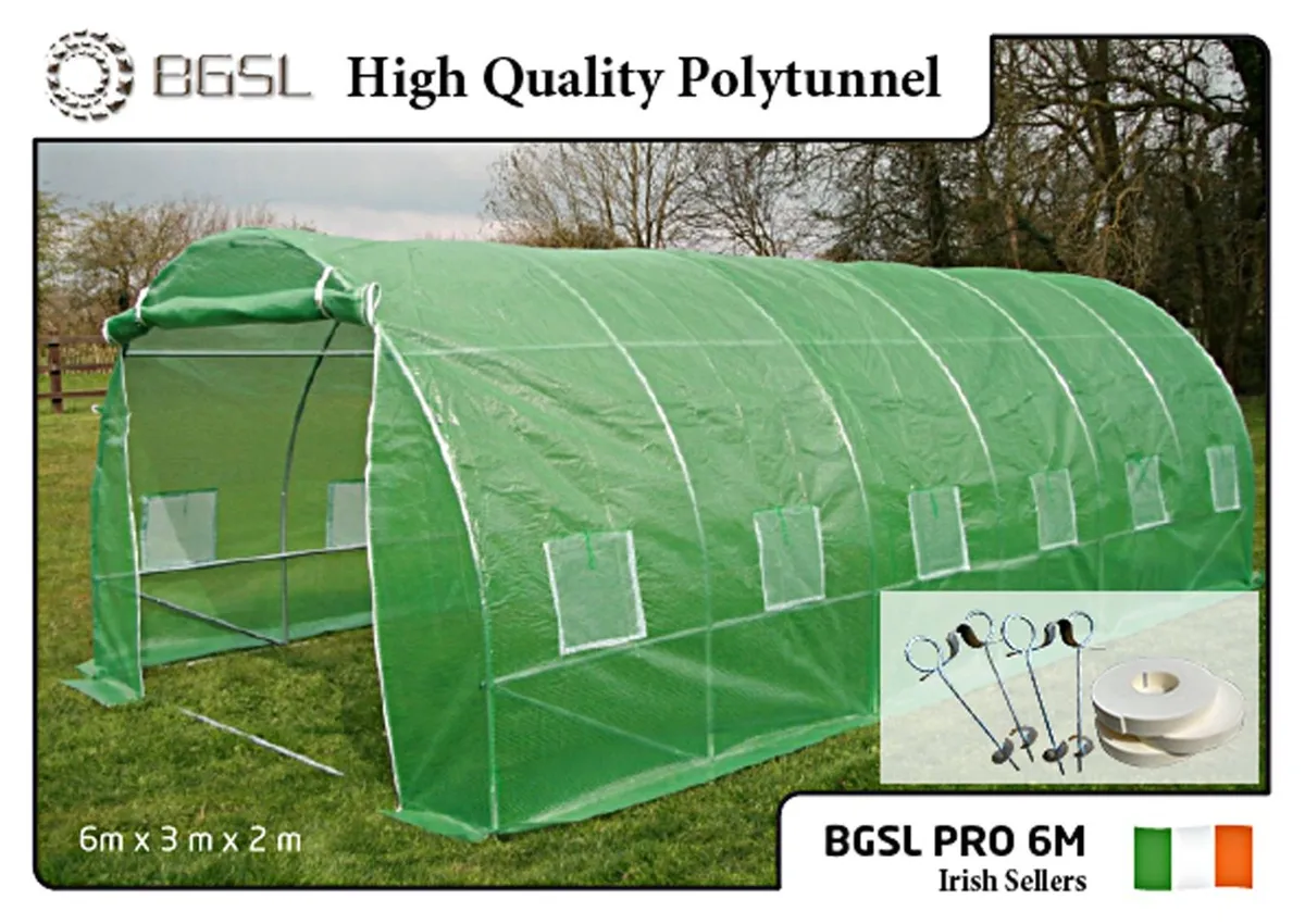 POLYTUNNELS ,FREE ANCHOR KIT AND HOTSPOT TAPE
