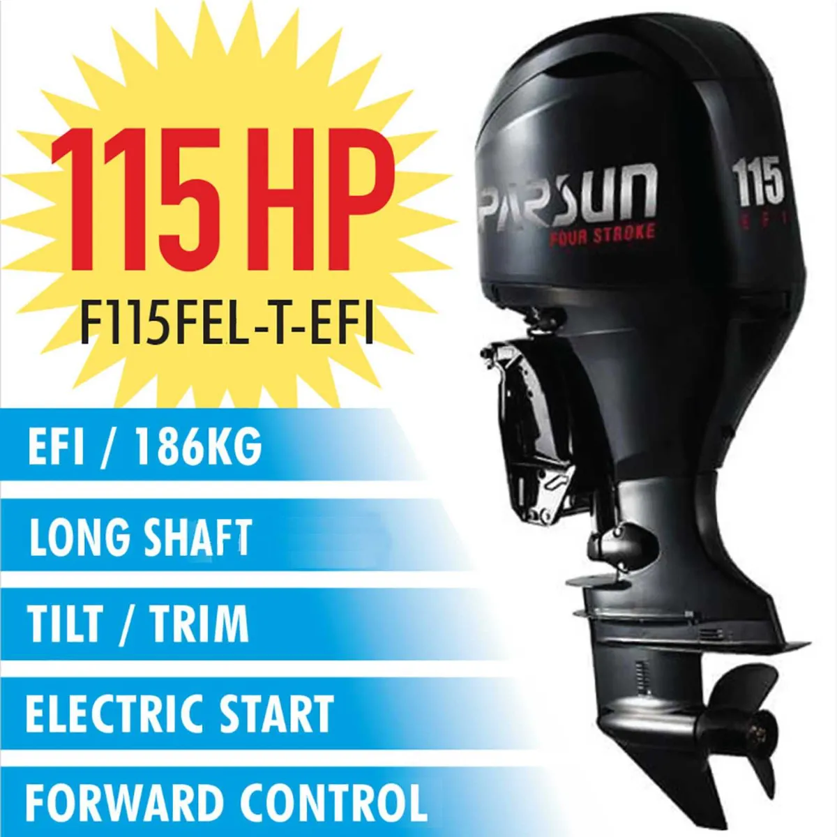NEW PARSUN F115 HP  IN STOCK NOW
