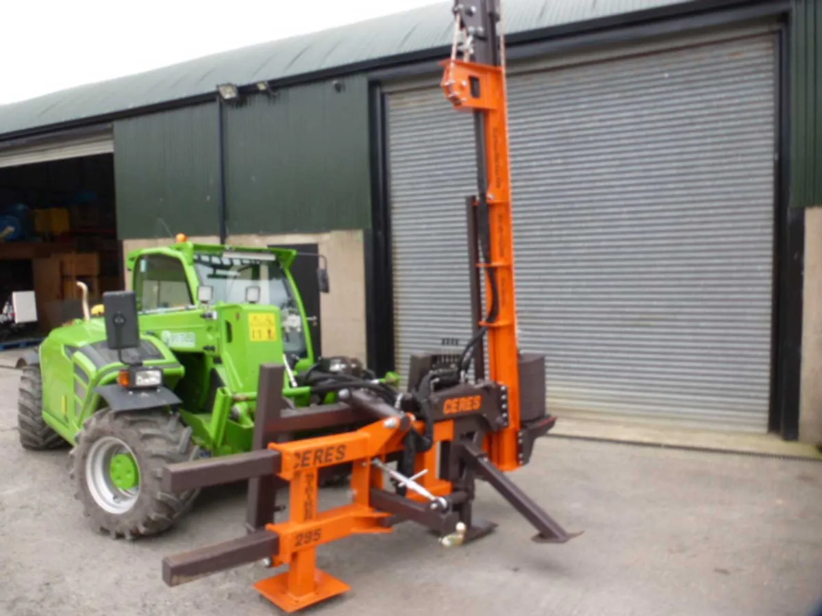 Ceres Tractor and Telehandler Post Drivers - Image 1