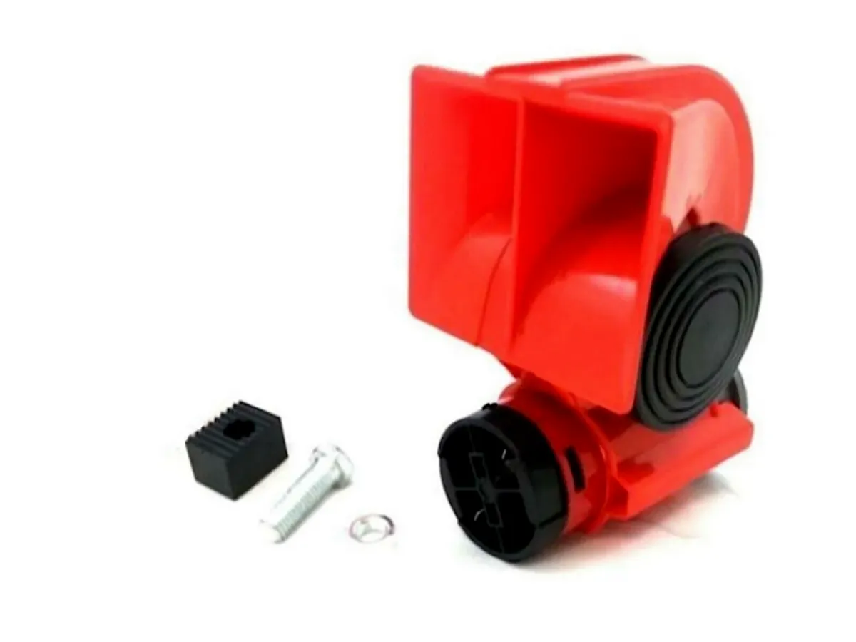12V Compact Twin Tone Air Horn - Image 1