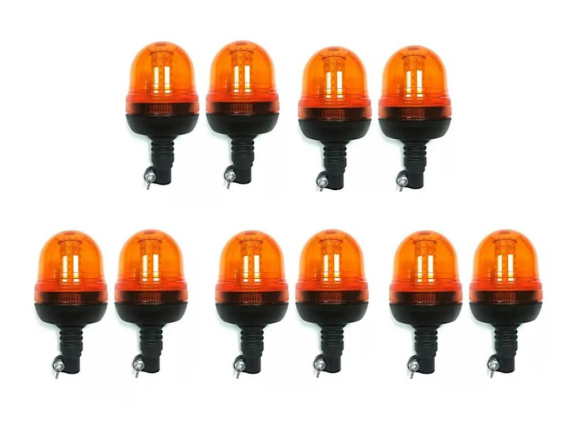 10PK LED Amber Beacons....