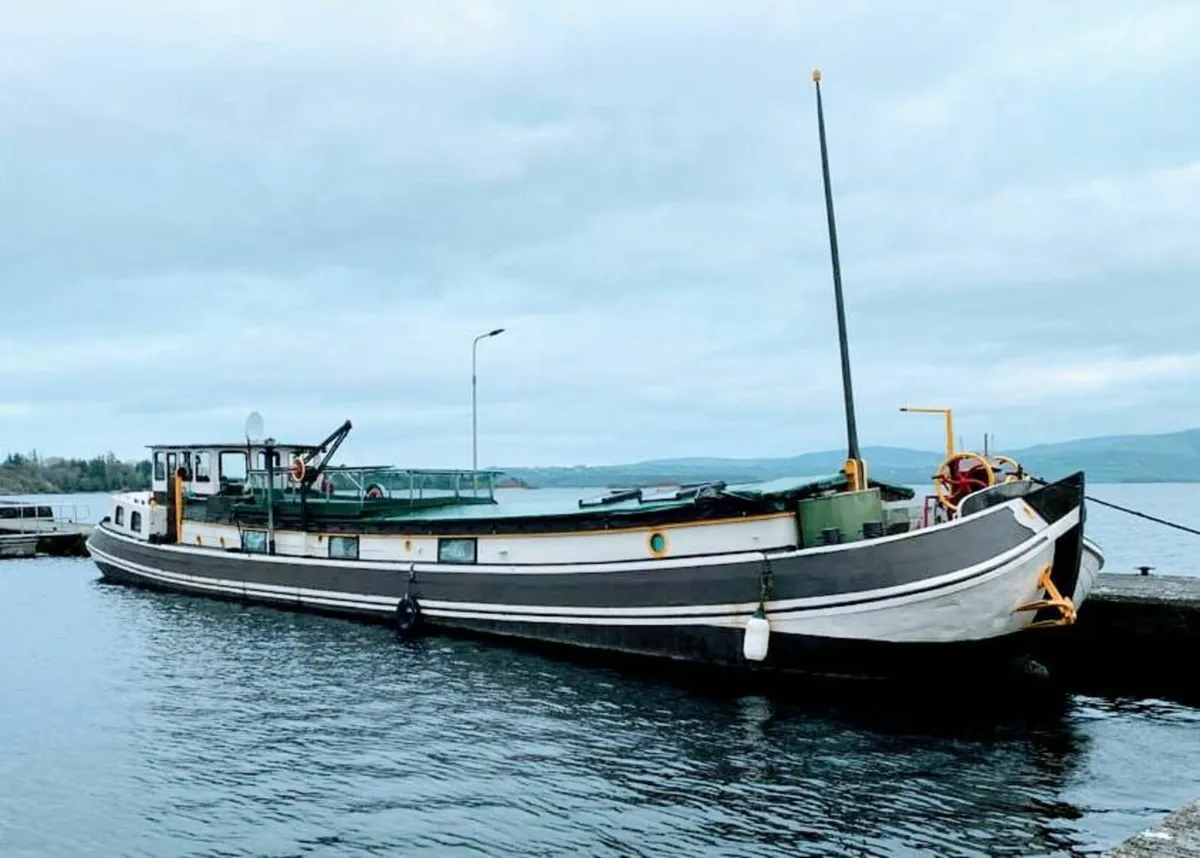 Dutch Tjalk Barge (1908) for sale