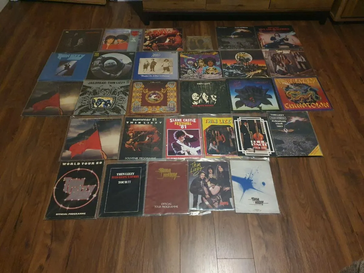 Thin Lizzy Collection Vinyl/Programmes