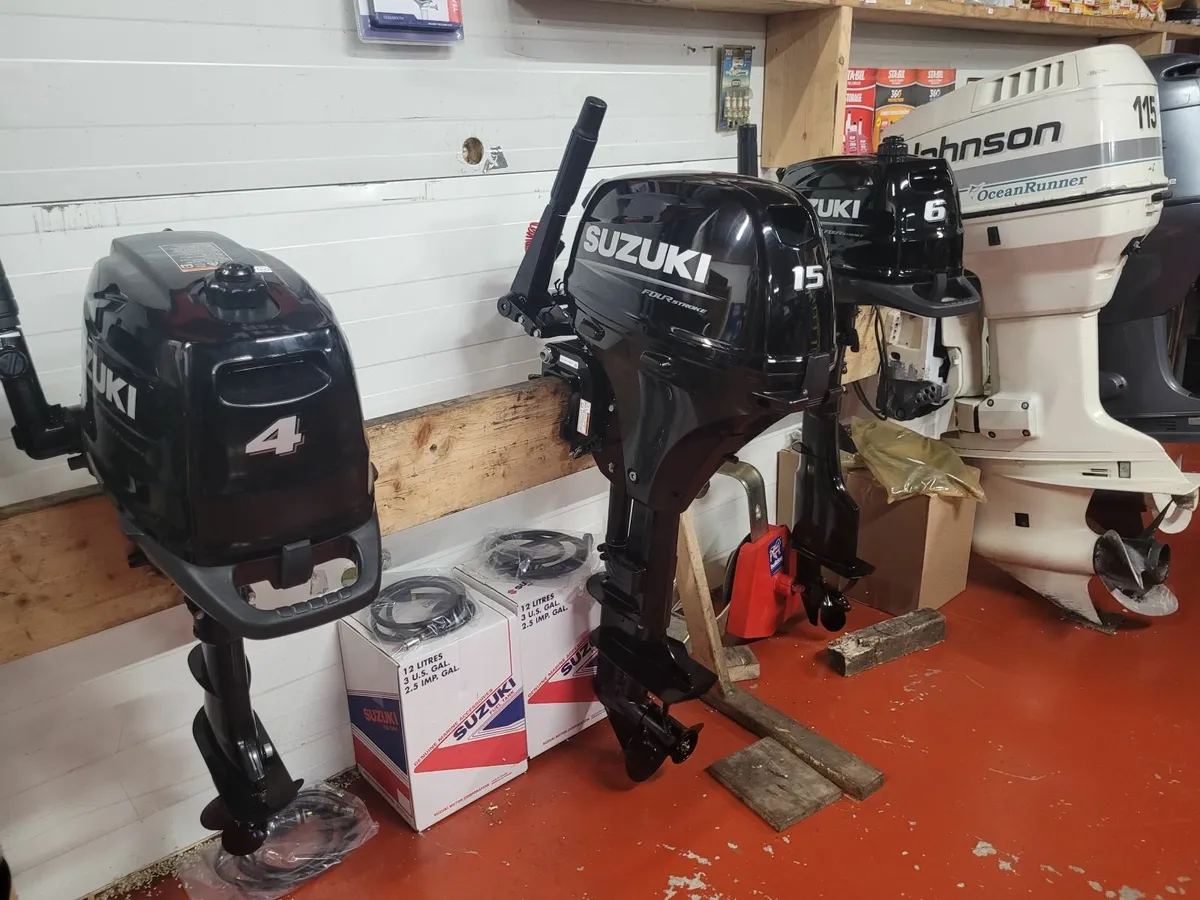 New 15 Suzuki electric startin Horsepower Workshop - Image 4
