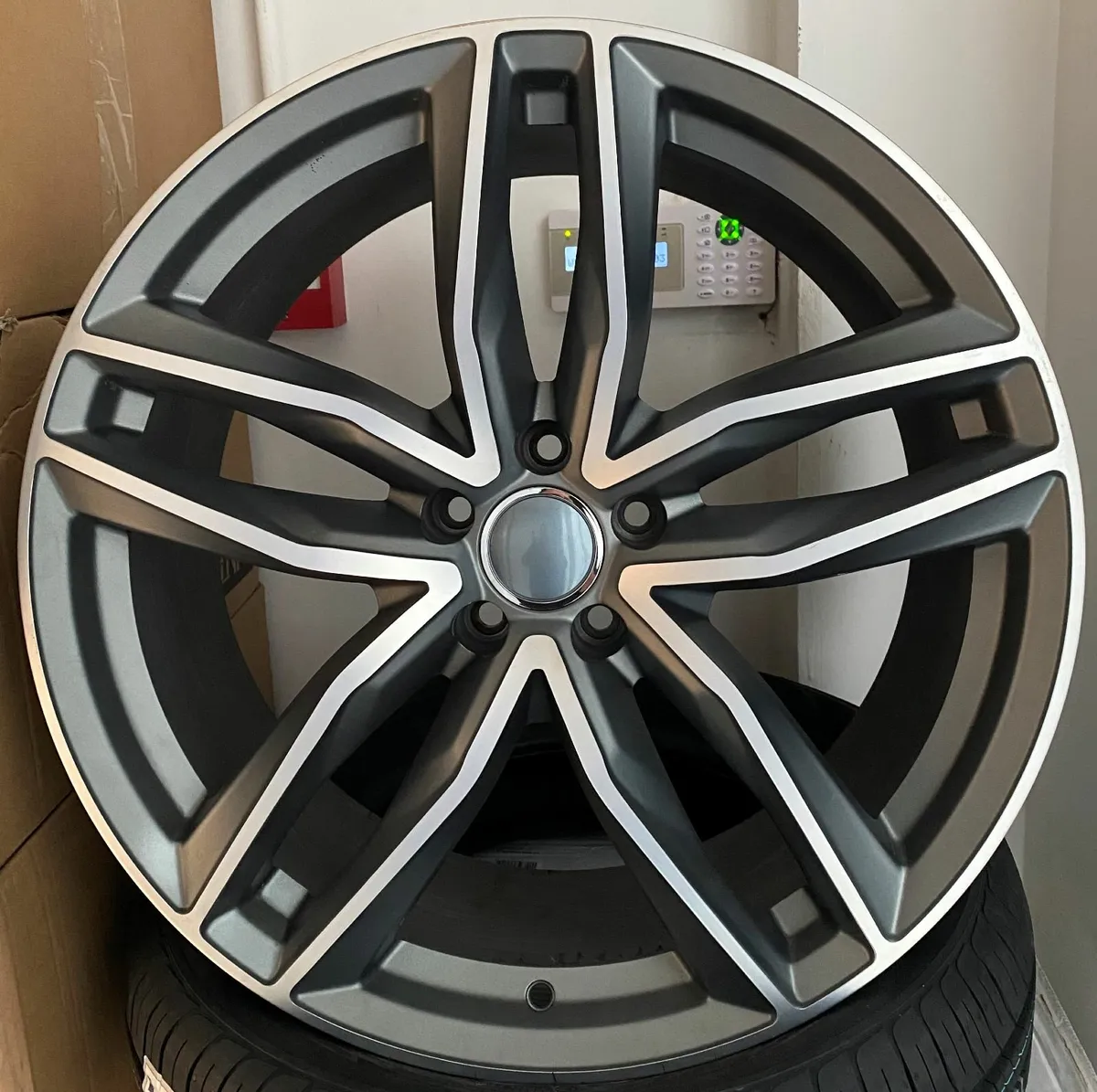 19 Audi style alloy wheels VW Seat Skoda Mercedes - Image 4