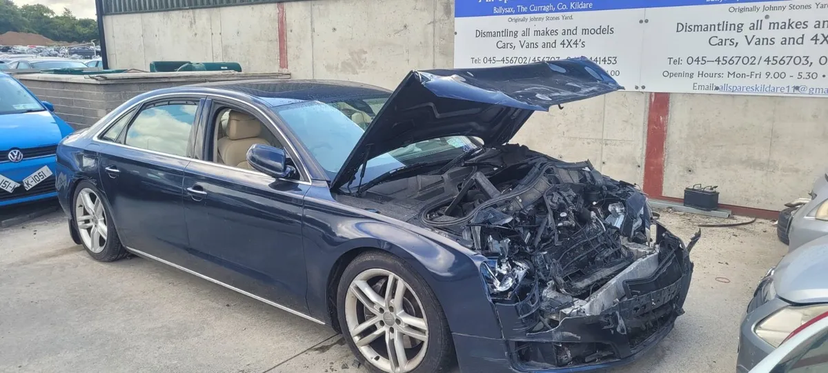 2012 Audi A8 *For Parts* - Image 2