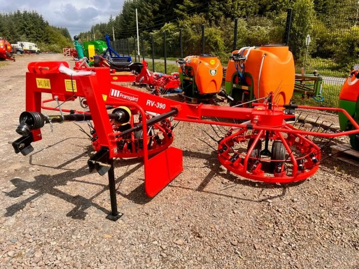 Fransgard 390 Hay Tedder - Full Fiannce Options - Image 4