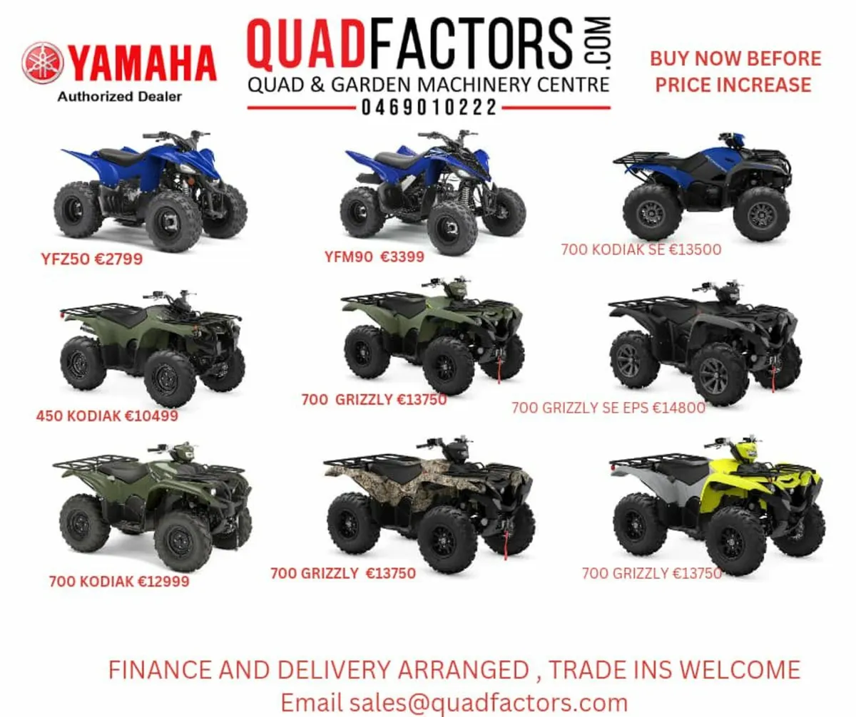 Yamaha Quad Sale , BIG SALE , BEST PRICE