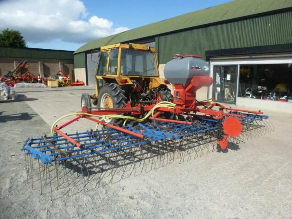 Opico 6m Harrow and Seeder - Image 1