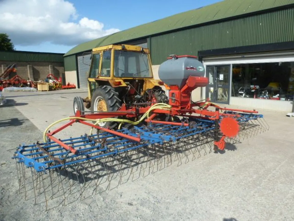 Opico 6m Harrow and Seeder - Image 2