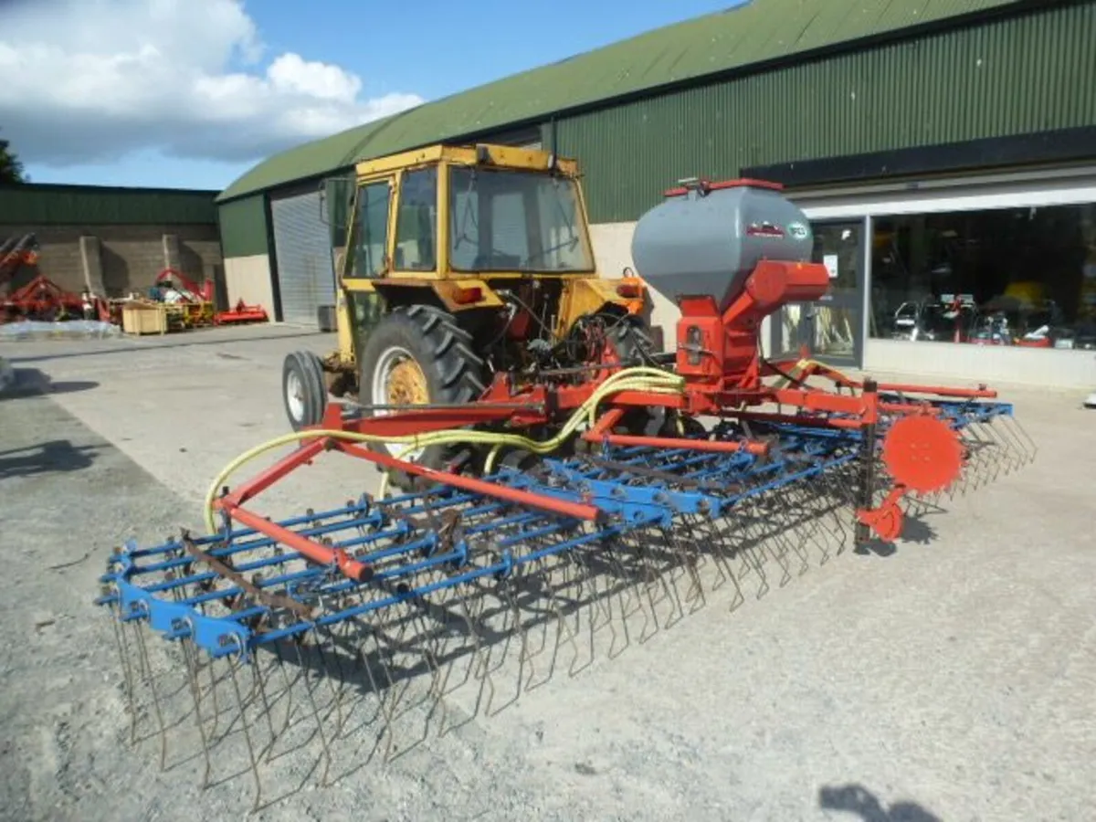 Opico 6m Harrow and Seeder - Image 3