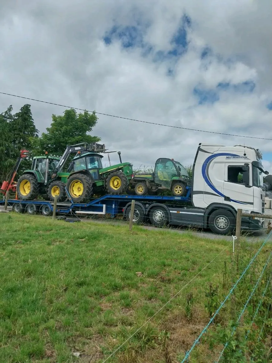 Nationwide Low loader transport haulage ireland