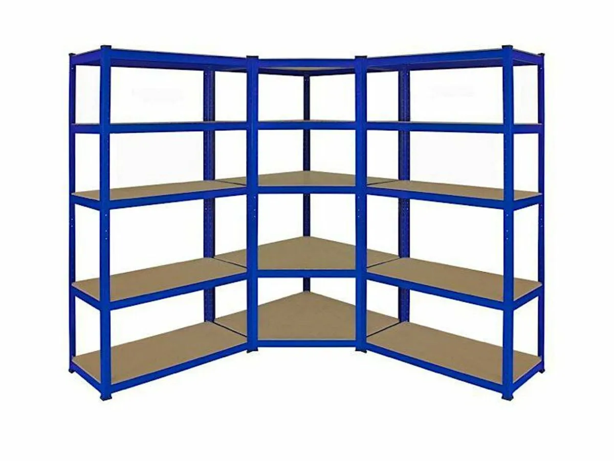 5 Tier Corner Shelving Kit. - Image 1