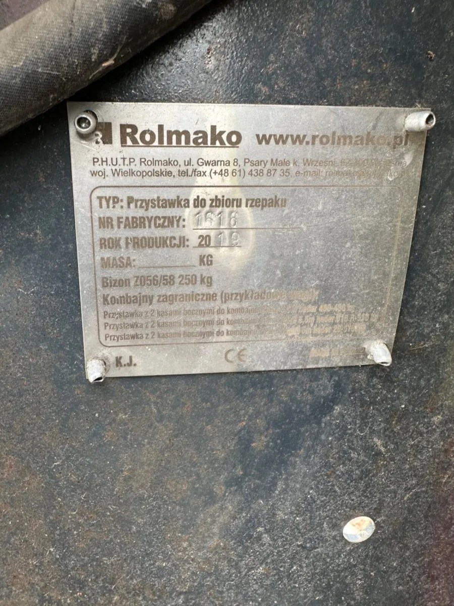 Rolmako header extension table - Image 4