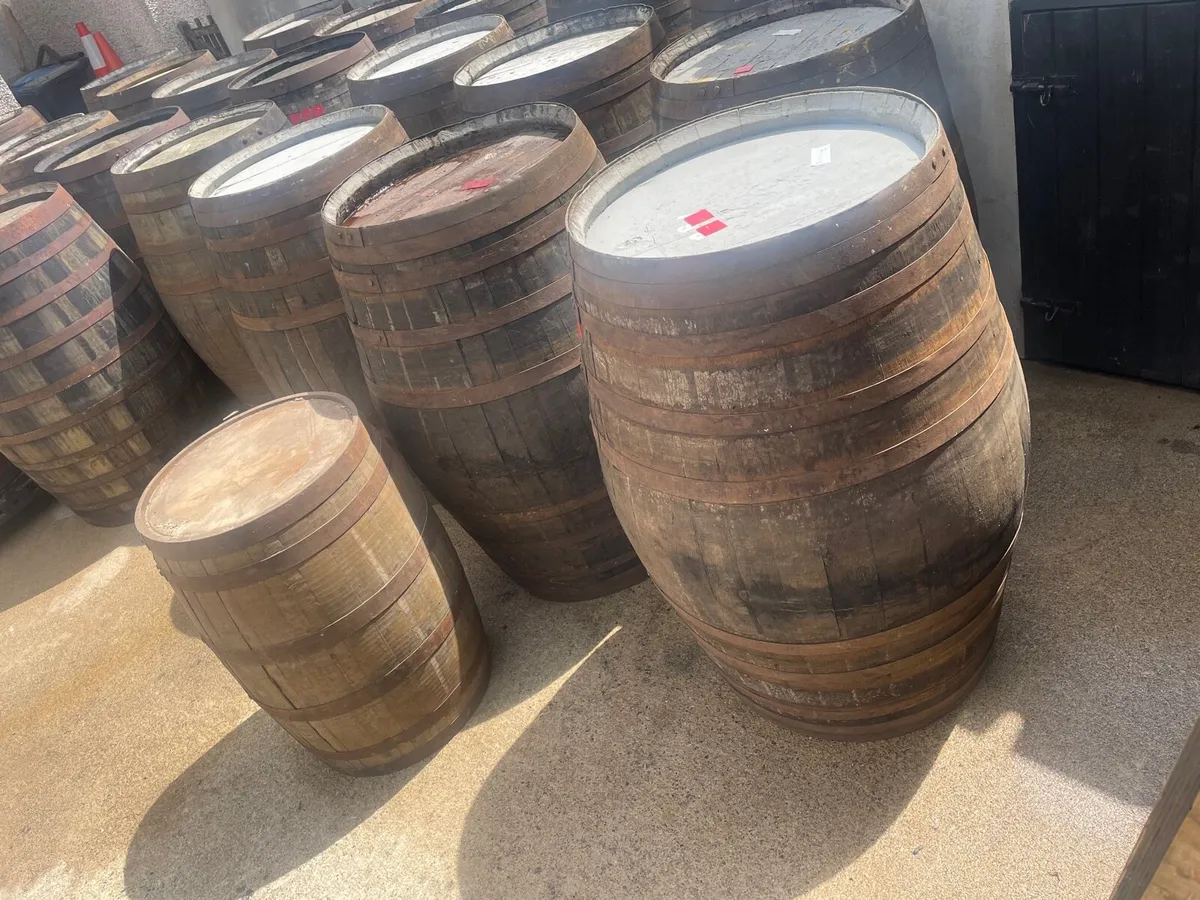 500L whiskey barrels ice bath - Image 1