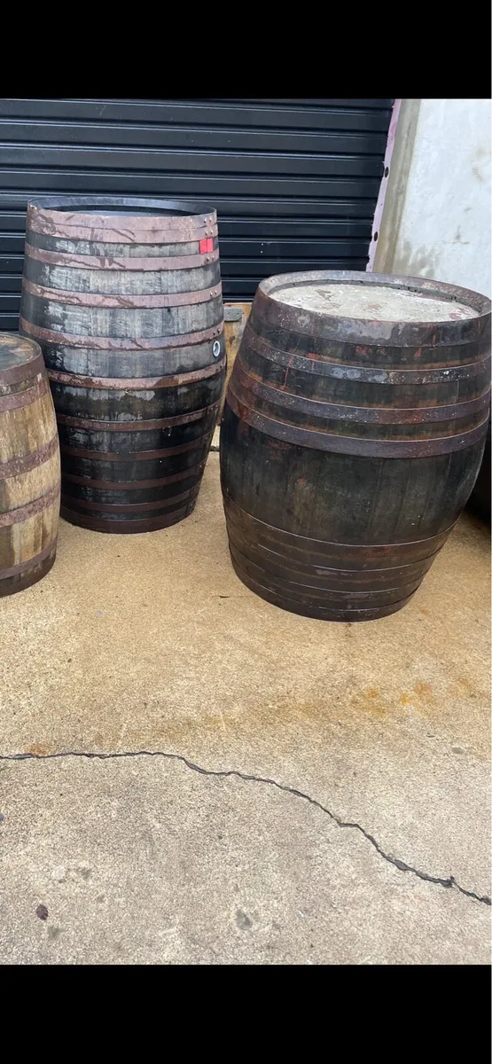 500L whiskey barrels ice bath 130cm high - Image 2