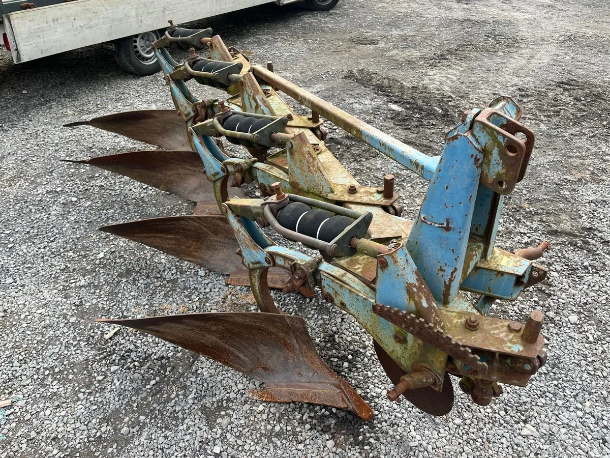 Overum Four Furrow Plough for sale in Co. Galway for €995 on DoneDeal