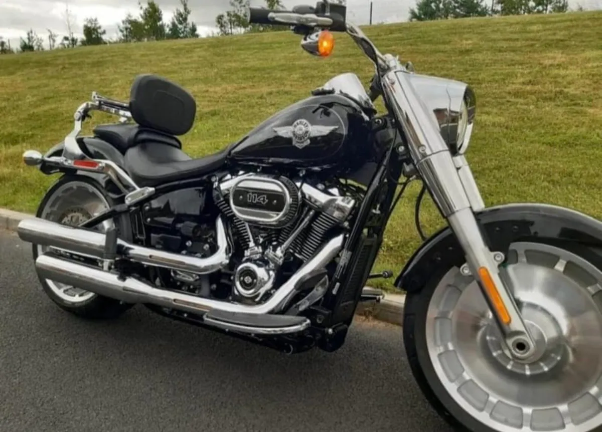 Motor harley outlet davidson fat boy