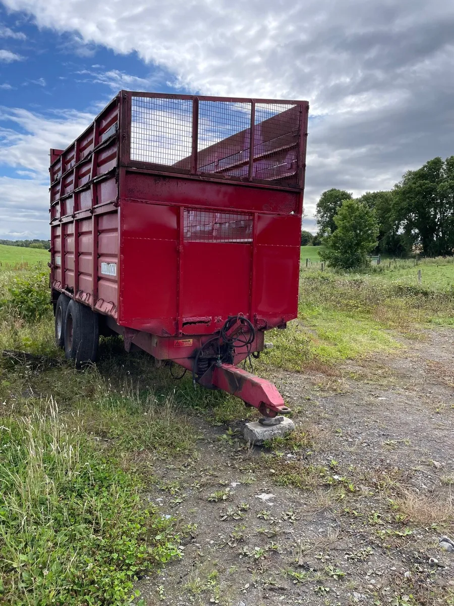 16ft Red Rock Silage Trailer