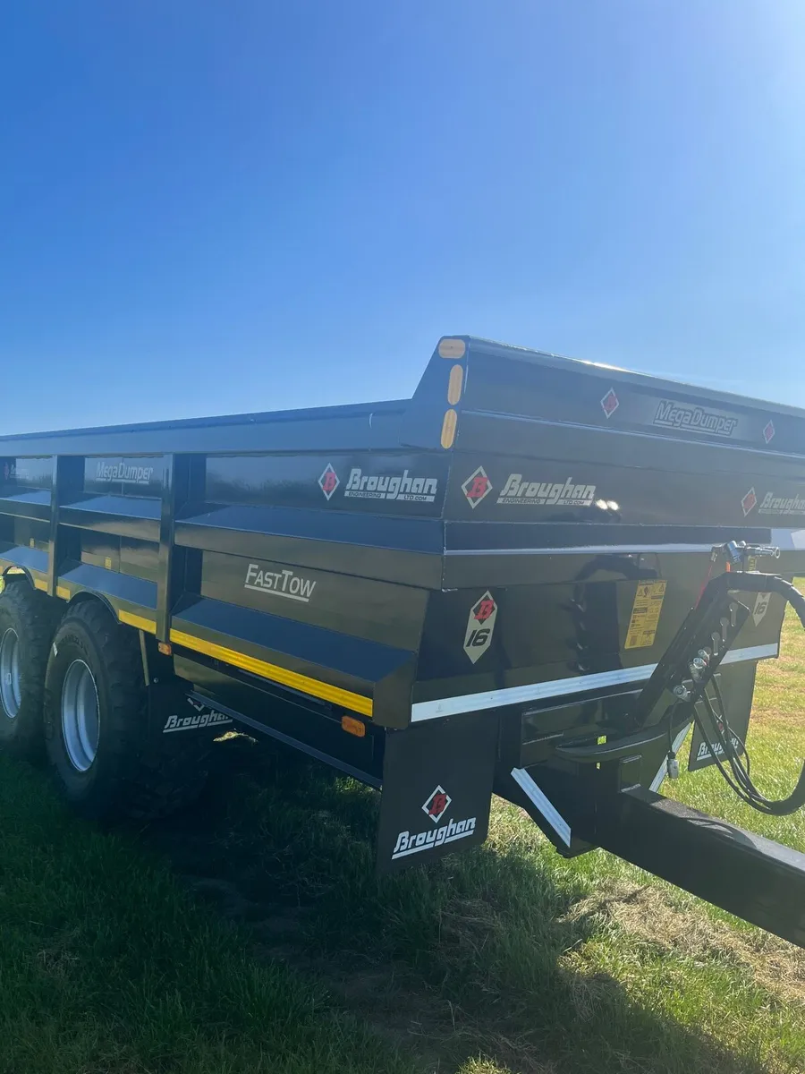 Broughan 16 ton  dump trailer