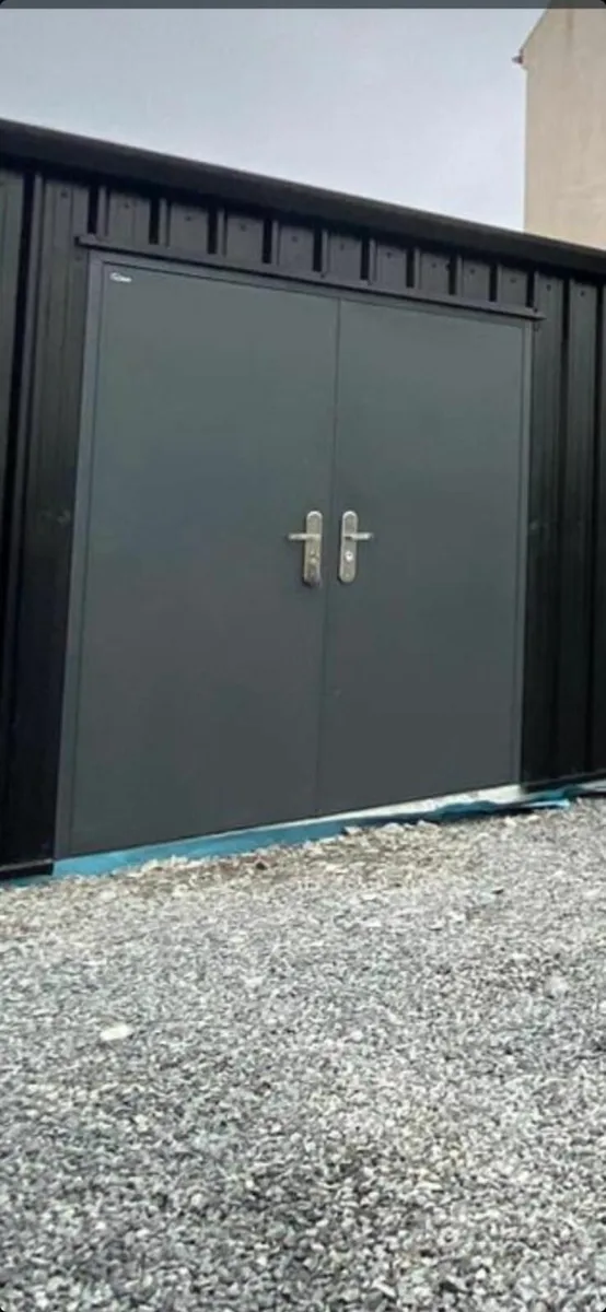 Double Steel Security Doors - Image 2