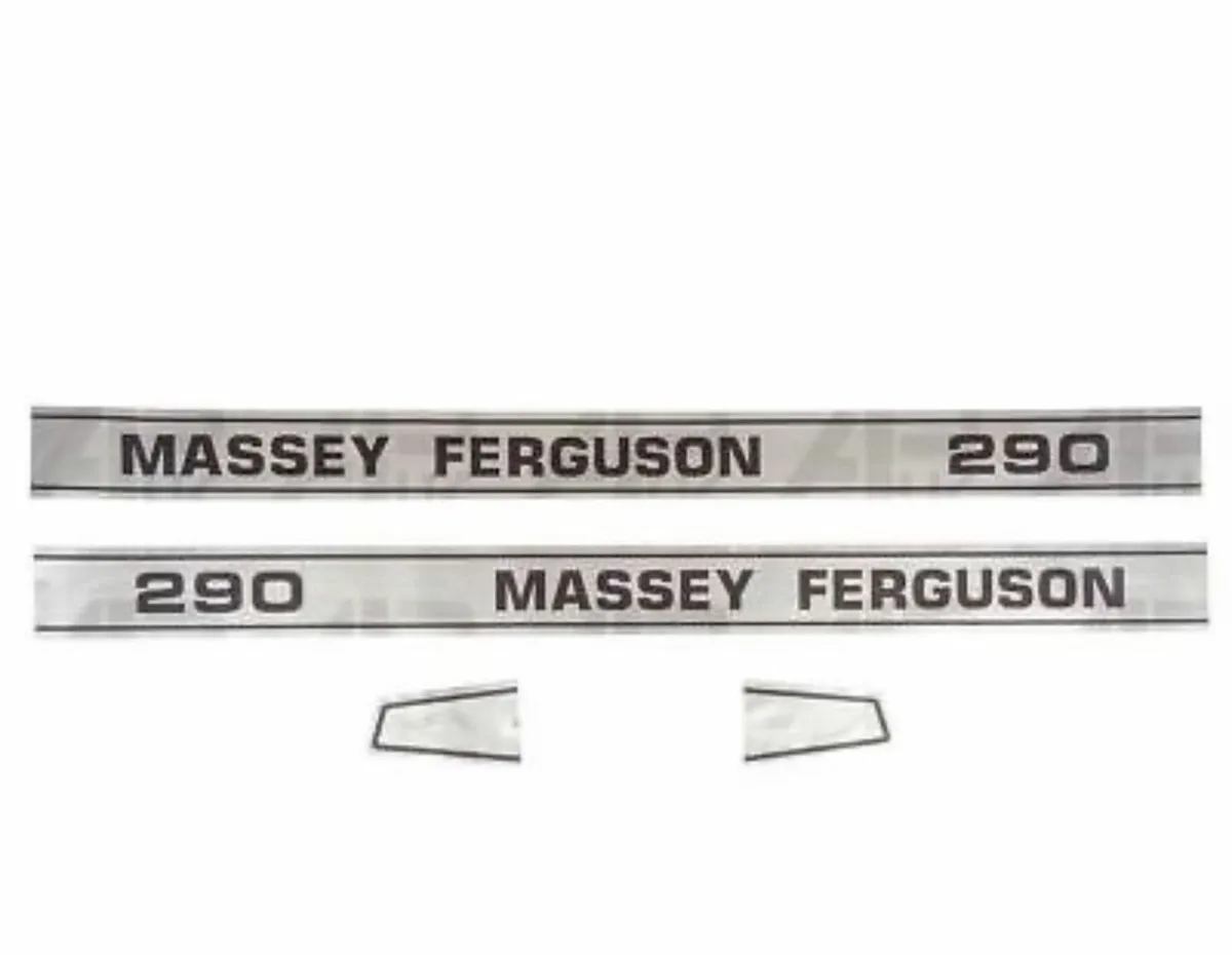 !Massey Ferguson 290 decal!!!